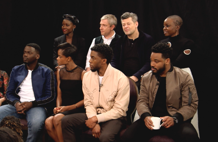 Black Panther exclusive: Letitia Wright's old acting school interview cast and crew about issues of identity