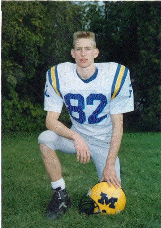Nate Oats while in high school at Maranatha Baptist Academy in Watertown, Wisconsin.
