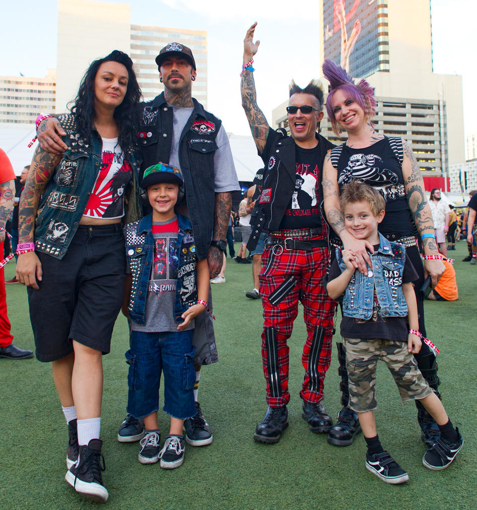 The Cutest Families at the Punk Rock Bowling Festival in Las Vegas