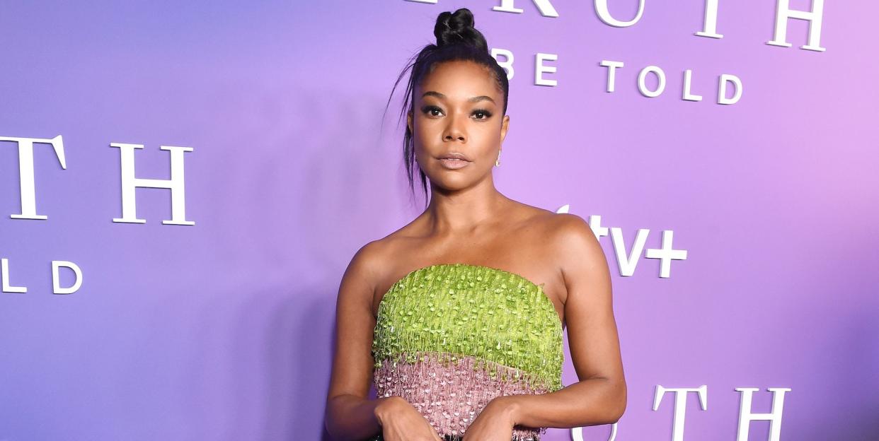 gabrielle union at the season 3 premiere of apple's 