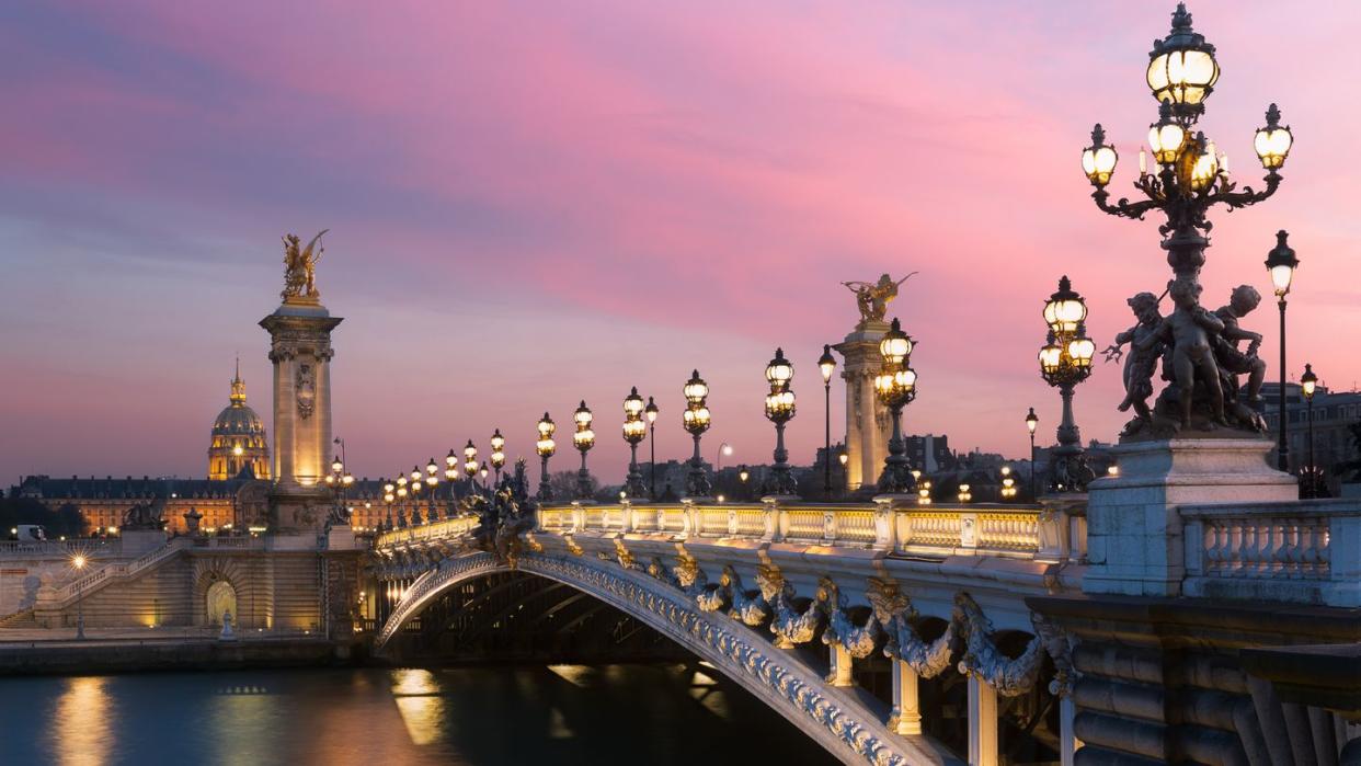 pont alexandre iii les invalides