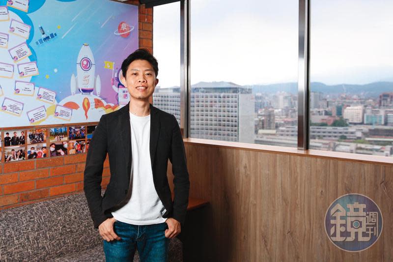 PlayOne創始人王柏峰接受本刊專訪，未來將把PlayOne打造成百萬用戶的社群平台。