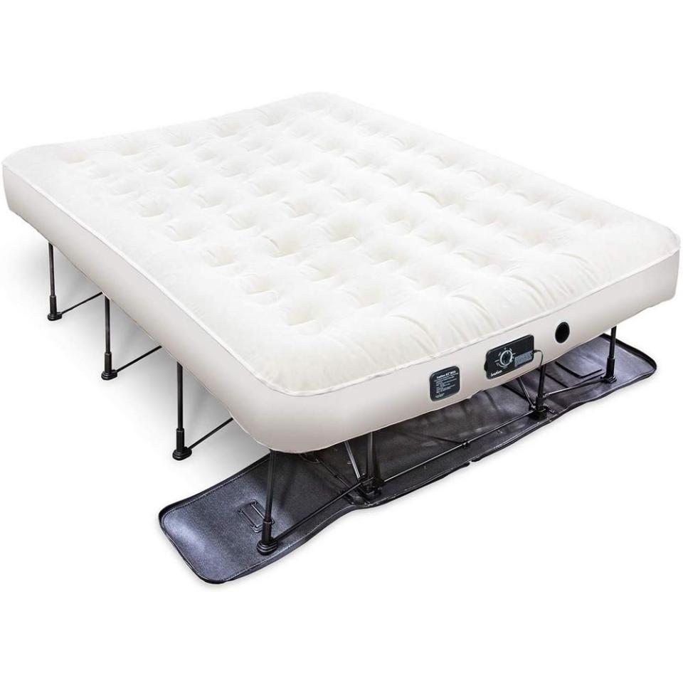 <p><a href="https://go.redirectingat.com?id=74968X1596630&url=https%3A%2F%2Fwww.homedepot.com%2Fp%2FIvation-EZ-Bed-7-in-Thick-Queen-Size-Legs-Air-Mattress-with-Inflatable-Deflate-Defender-IVIAEZBQA360BG%2F312483317&sref=https%3A%2F%2Fwww.cosmopolitan.com%2Flifestyle%2Fg35205780%2Fbest-air-mattress%2F" rel="nofollow noopener" target="_blank" data-ylk="slk:Shop Now;elm:context_link;itc:0;sec:content-canvas" class="link ">Shop Now</a></p><p>EZ-Bed 7 in. Thick Queen Size Legs Air Mattress with Inflatable Deflate Defender</p><p>$399.99</p><p>homedepot.com</p>