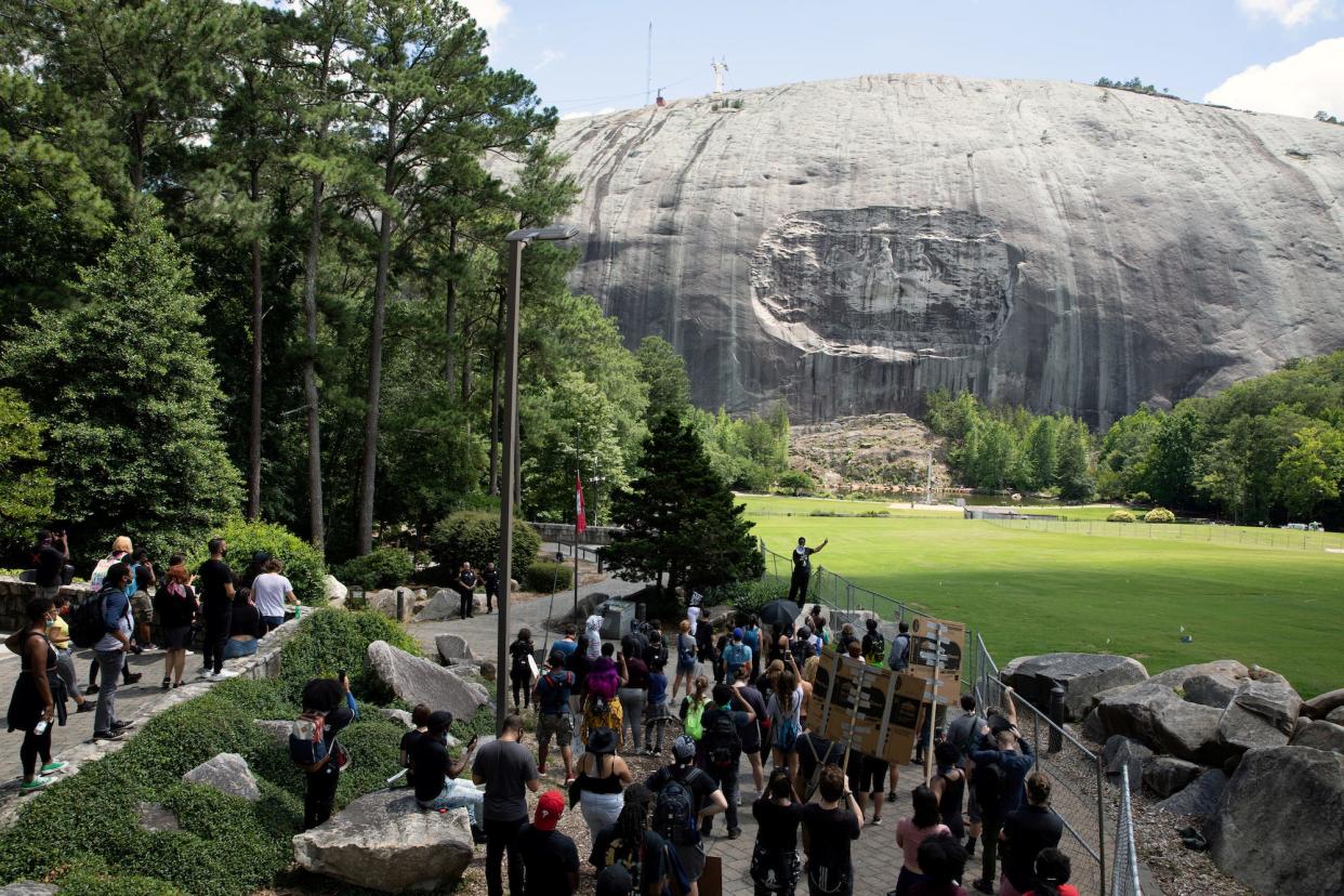 stone mountain confederate monument