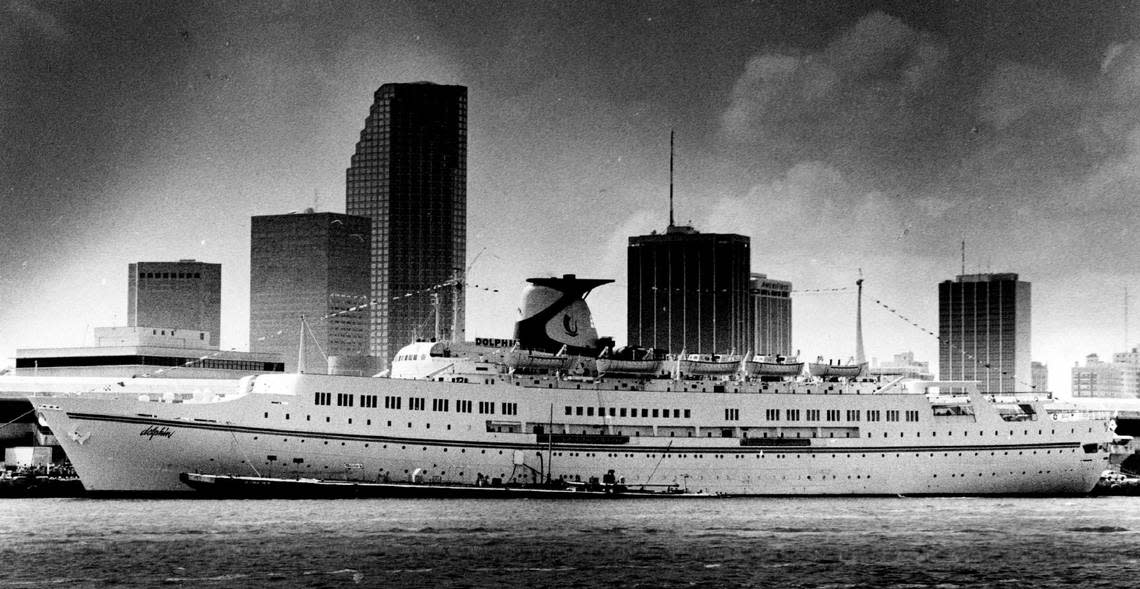 S.S. Dolphin at at the port in Miami