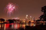 <p><strong>Philadelphia, Pen<strong>n</strong>sylvani<strong>a</strong></strong></p><p>Celebrate the 4th of July in the home of the Liberty Bell and one of our nation’s oldest cities with an Independence Day fireworks display over the <a href="https://www.visitphilly.com/things-to-do/events/wawa-welcome-america/" rel="nofollow noopener" target="_blank" data-ylk="slk:Philadelphia Art Museum;elm:context_link;itc:0;sec:content-canvas" class="link ">Philadelphia Art Museum</a>. The show delights audiences with a musical performance every year.</p>