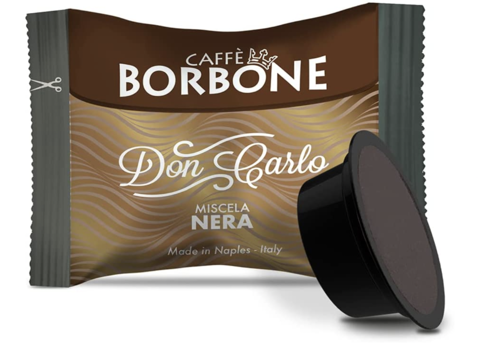 Caff&#xe8; Borbone Don Carlo, Miscela Nera - 100 Capsule, compatibile Lavazza A Modo Mio