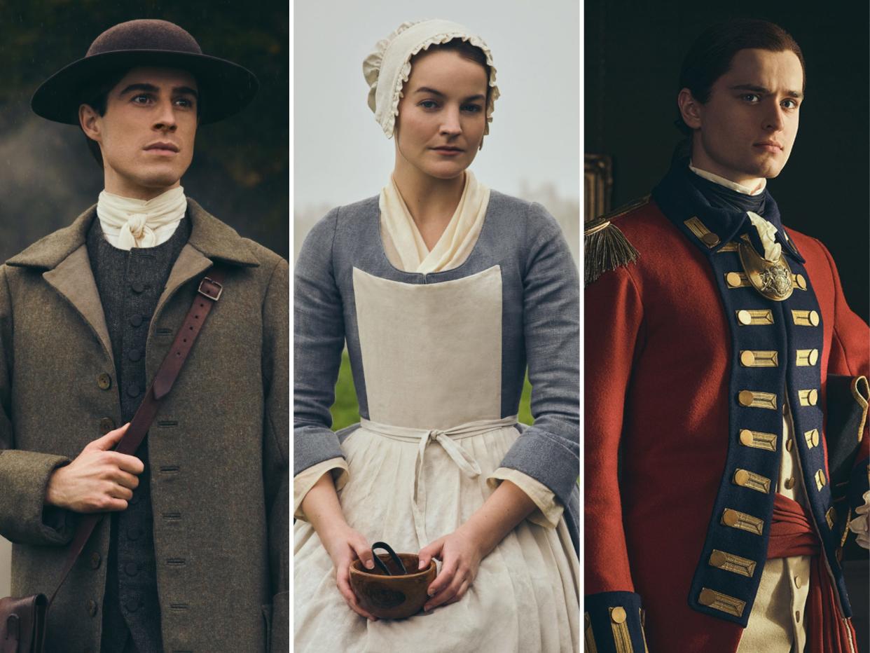 Alongside familiar favorites, season seven of "Outlander" includes several new characters.