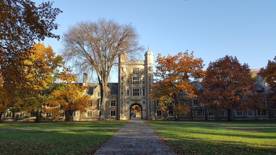 University of Michigan Ann Arbor college campus