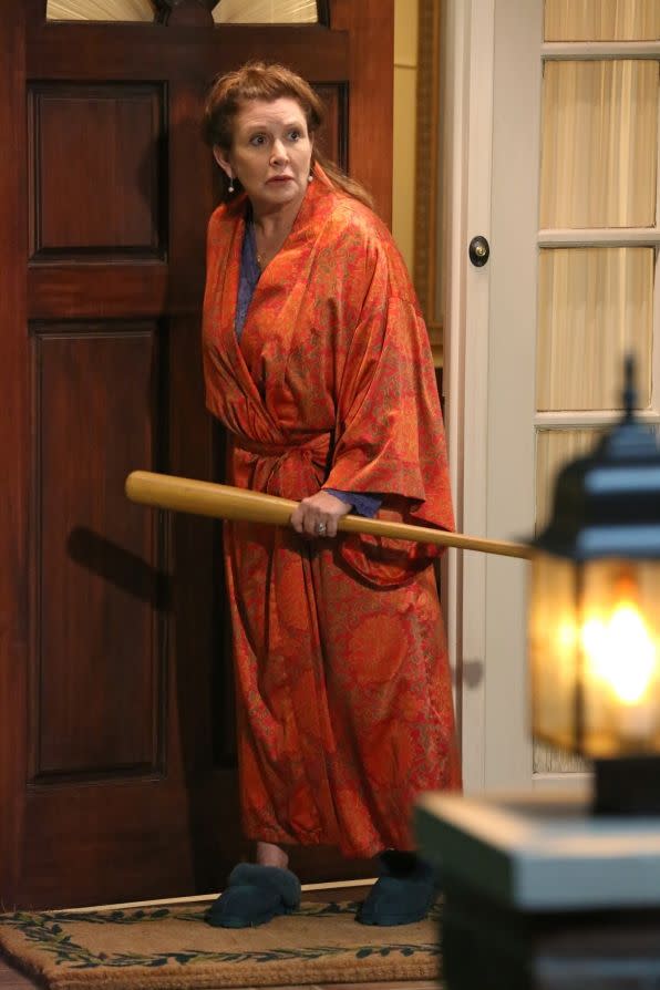 Carrie Fisher in 'The Big Bang Theory' (2014)