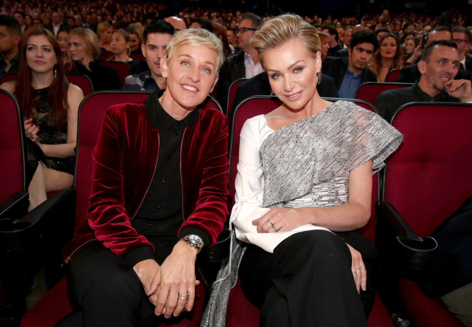 Ellen DeGeneres and Portia de Rossi are still going strong. (Photo: Getty Images)