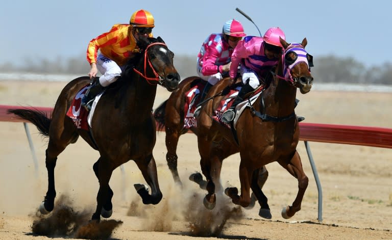 During the annual races, now in their 136th year, the Queensland town of Birdsville hosts more than 6,000 racegoers who travel days and weeks to watch the "Melbourne Cup of the outback"