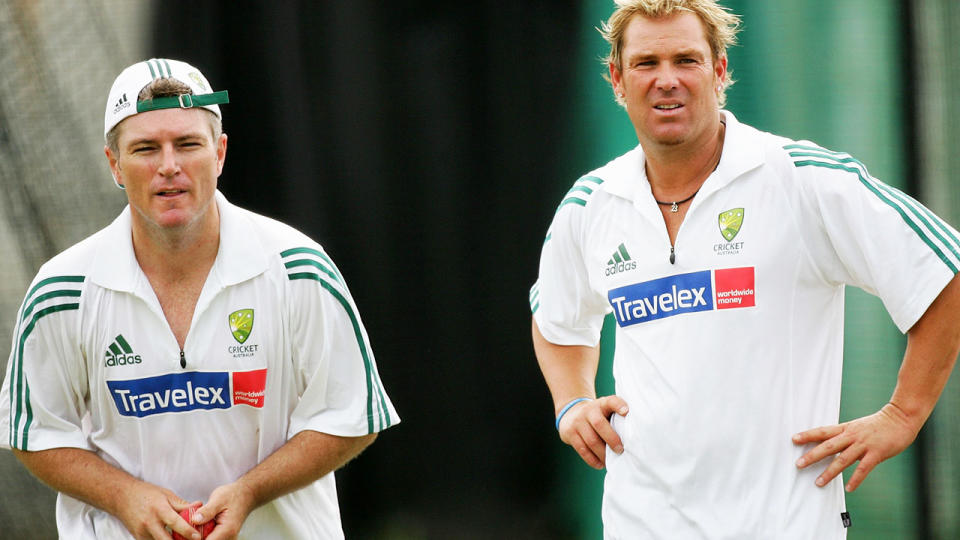 Stuart MacGill and Shane Warne, pictured here in 2006.