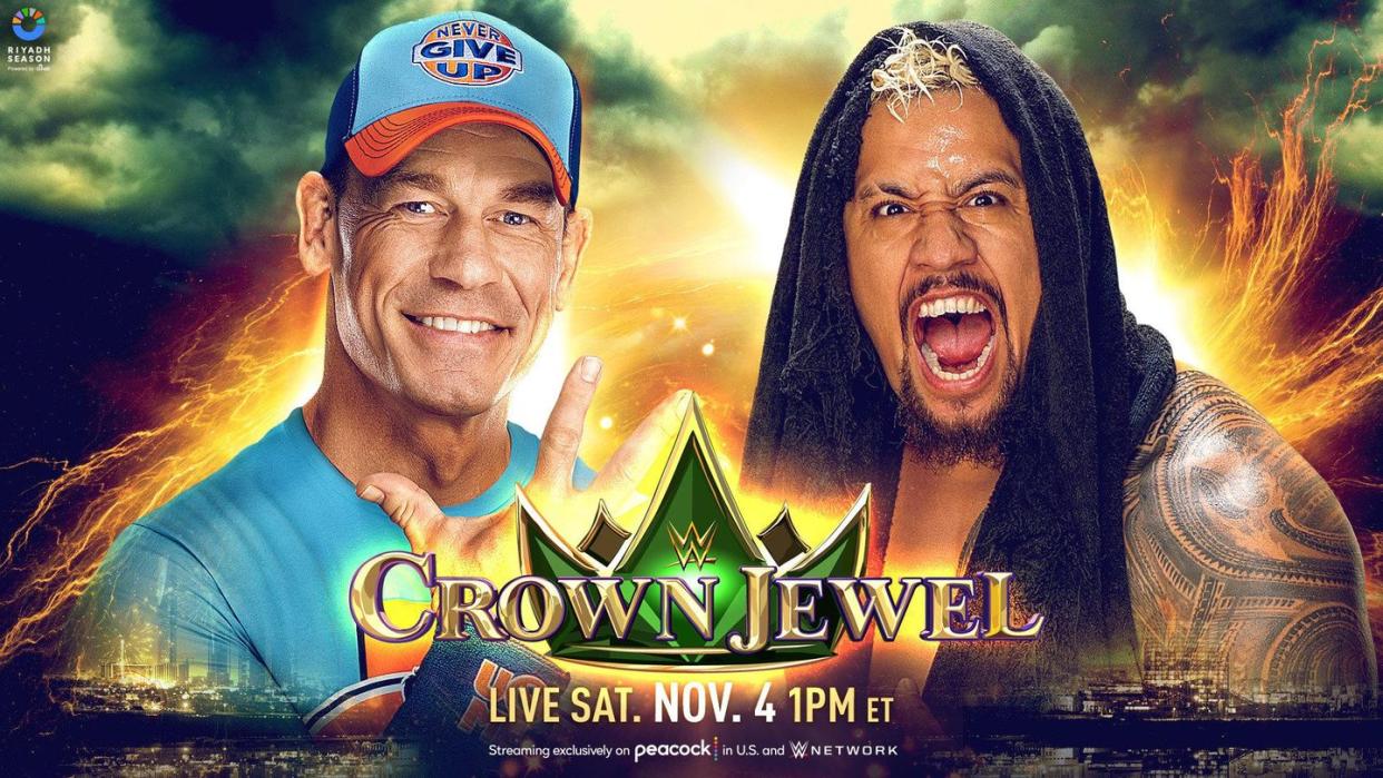 wwe crown jewel 2023 john cena vs solo sikoa