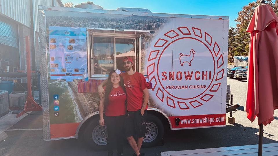 Gianella and Andrew Kaplan of the Forked River section of Lacey are the owners of SnowChi Peruvian Cuisine.