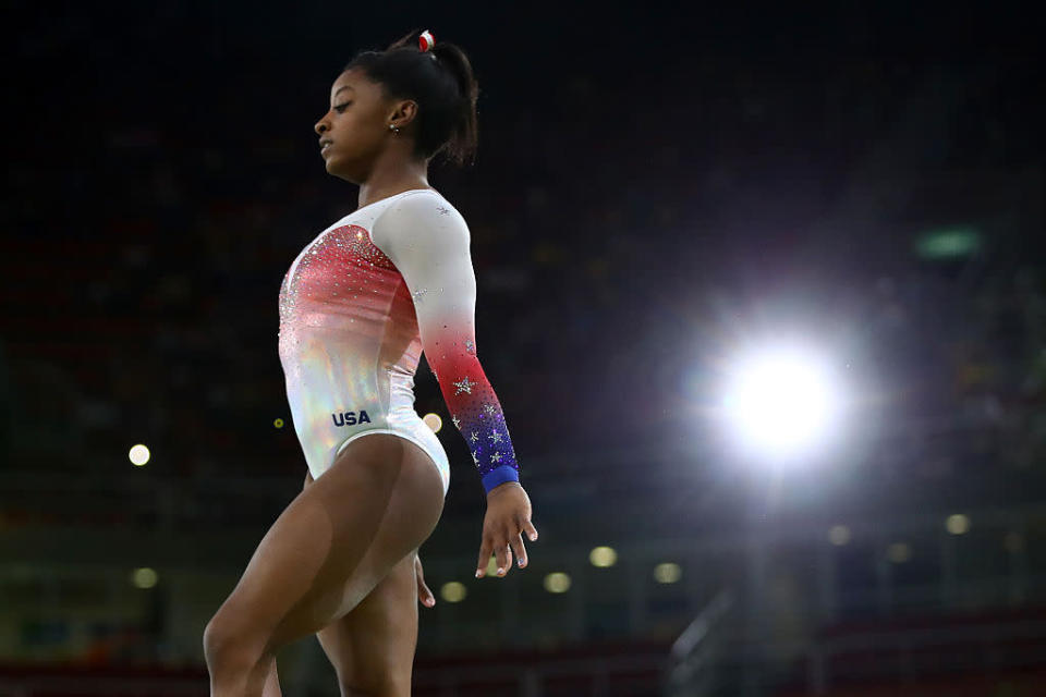 “I’m not the next Usain Bolt or Michael Phelps. I’m the first Simone Biles.” 