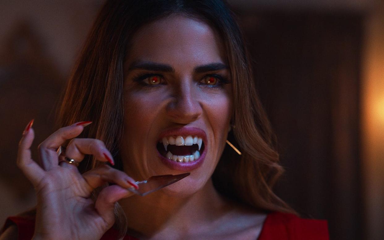 Karla Souza in Day Shift - Netflix