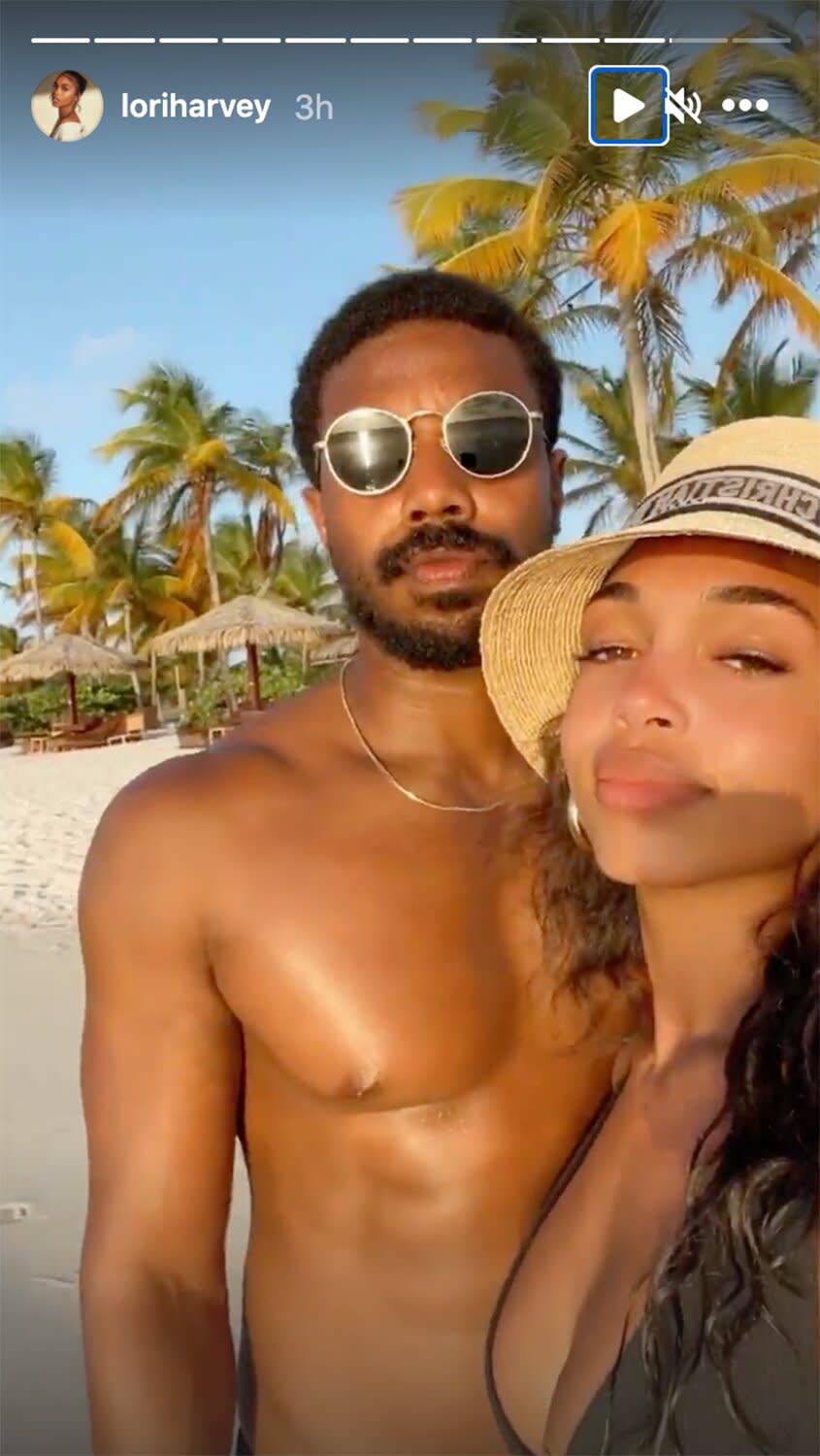 Lori Harvey, Michael B. Jordan