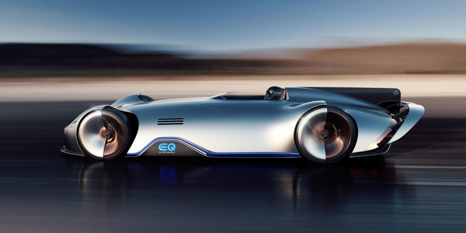There's no shortage of electric concept cars based on vehicles of the past.