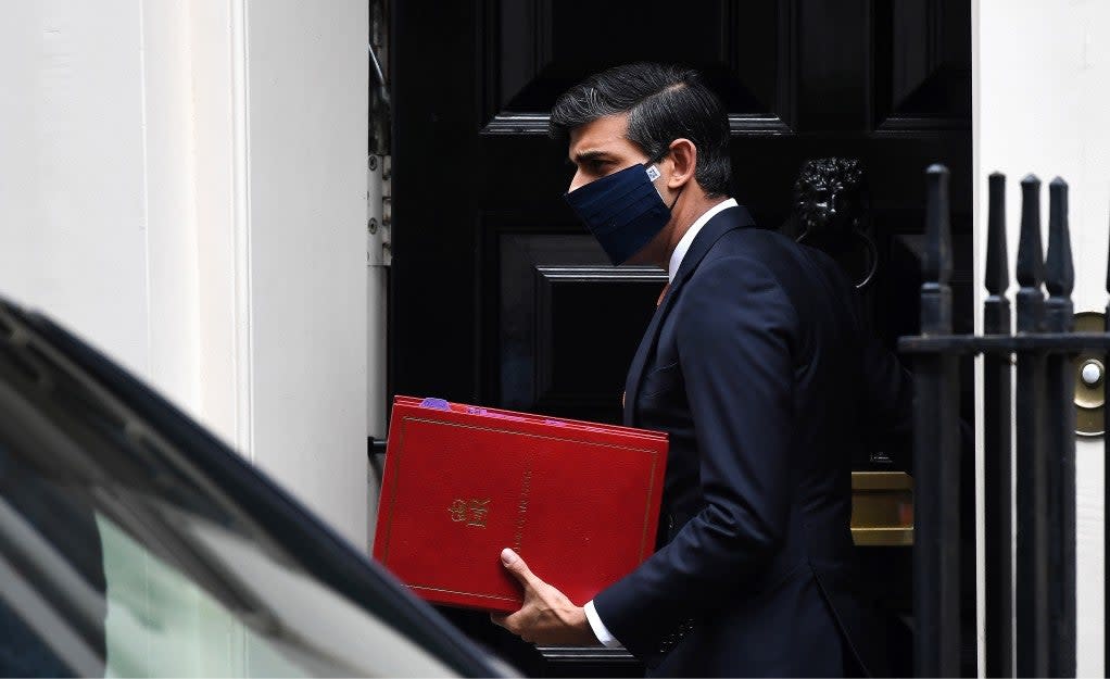 Rishi Sunak is the first Chancellor to use a blind trust since information was first published in 2009 (EPA)