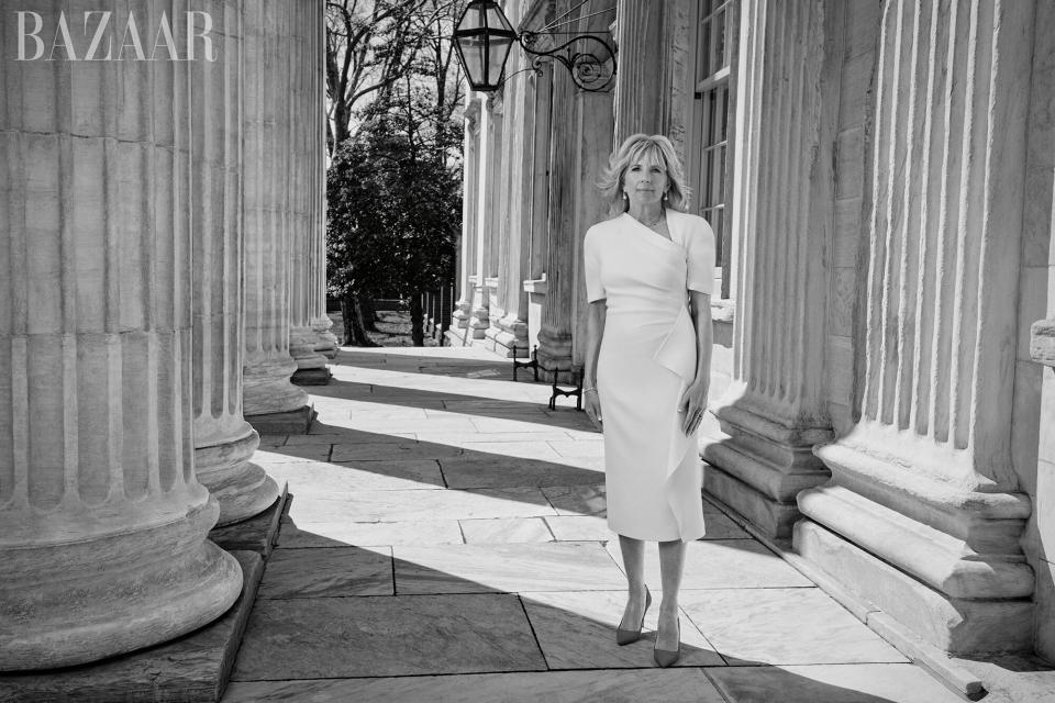 Jill Biden Talks to Harper's Bazaar 2022