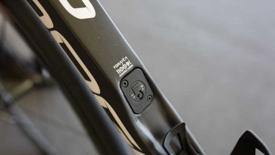 Pinarello's E-Link system to charge and update the Di2 system