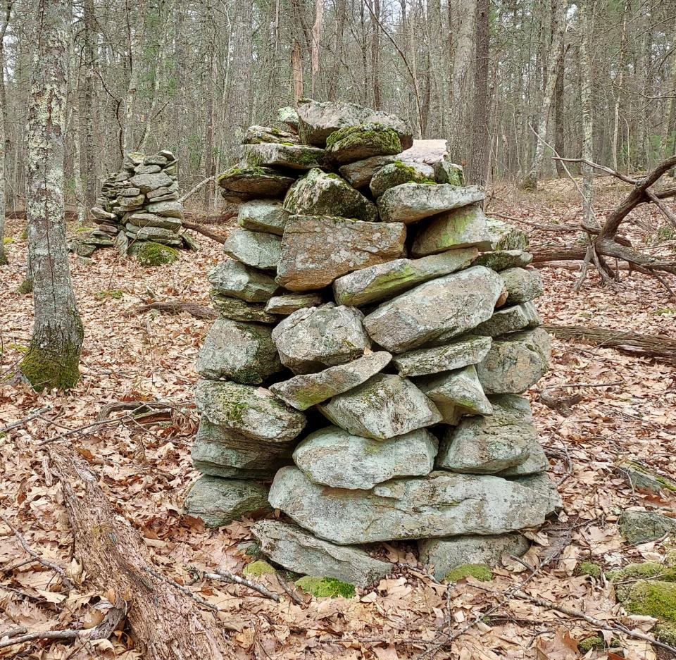 Ceremonial Stonework Cairns in Thompson