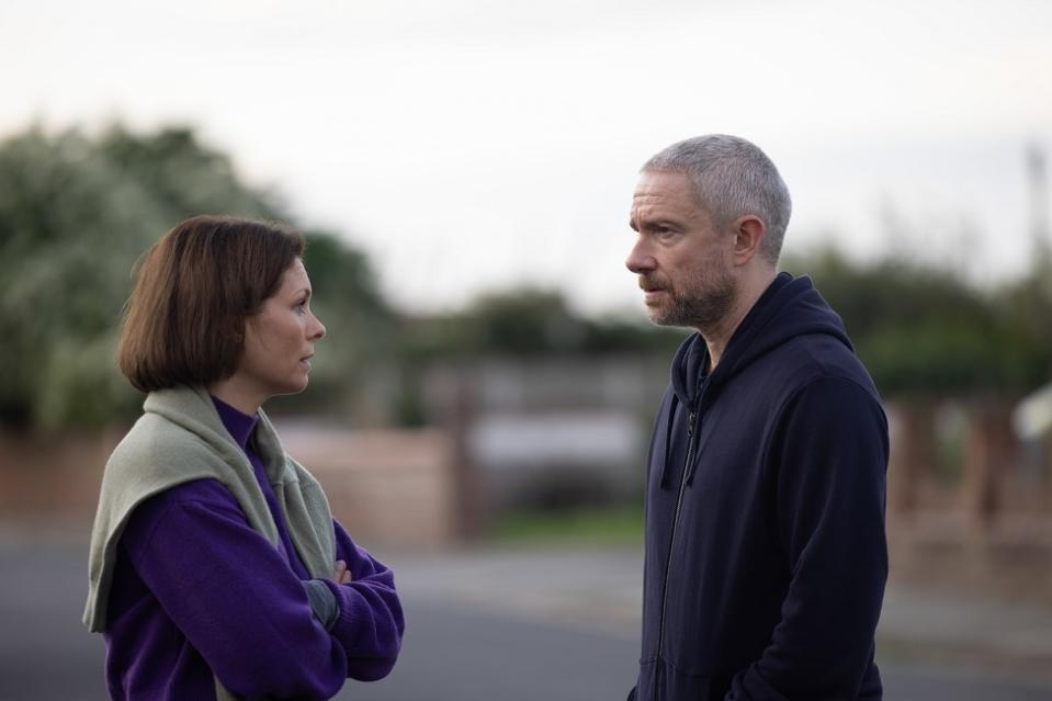 MyAnna Buring and Martin Freeman