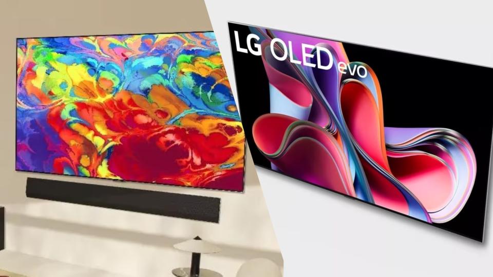 LG G4 OLED side by side with LG G3 OLED