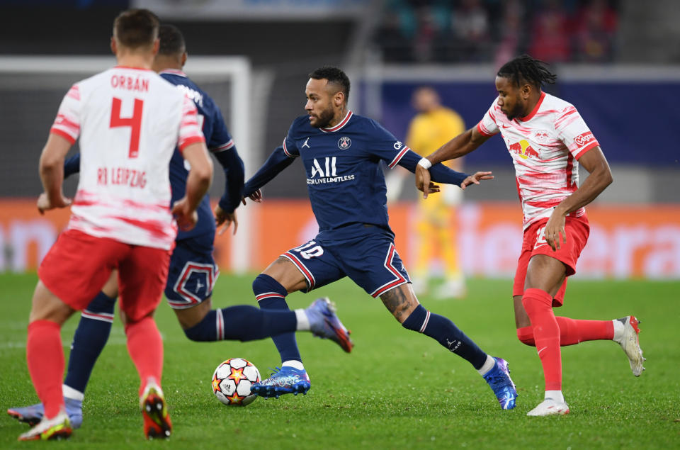 Trotz Remis gegen die Startruppe von PSG verpasst RB Leipzig das Achtelfinale. (Bild: Reuters)