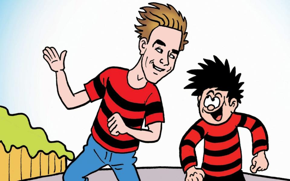Spiky-haired and mischievous, Dennis is a born punk   - Beano/ PA