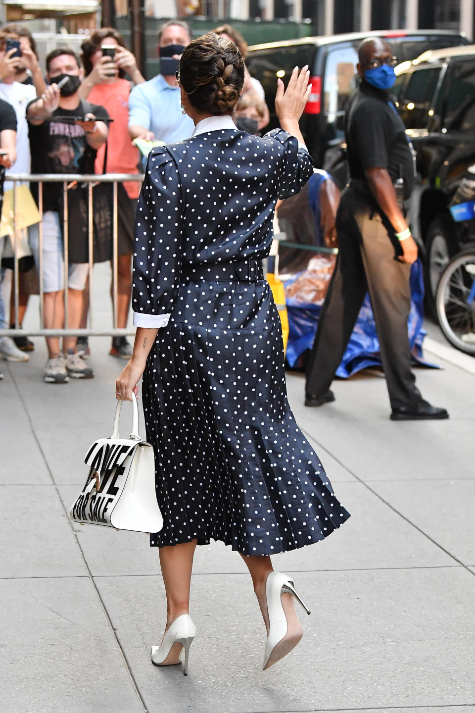 Lady Gaga arrives at Radio City Music Hall in New York City. - Credit: Robert O'Neil / SplashNews.com