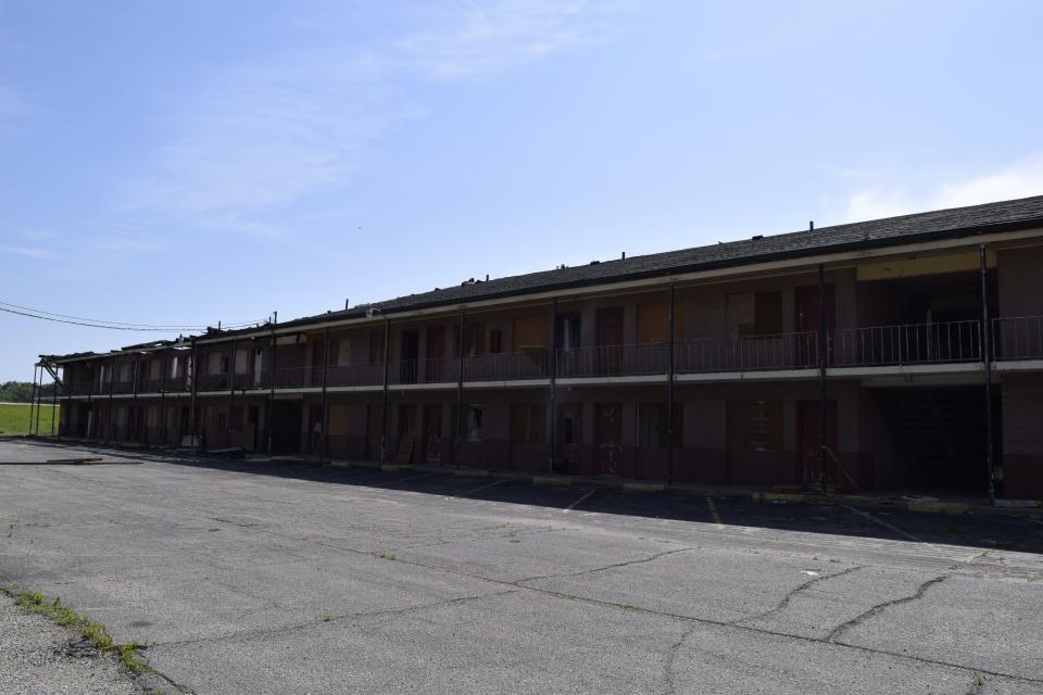 A building at 244 E. Diamond Drive in Salina , which used to be a motel, is set to be demolished sometime later this year by the property owner. The Salina City Commission deemed the property to be a dangerous structure.