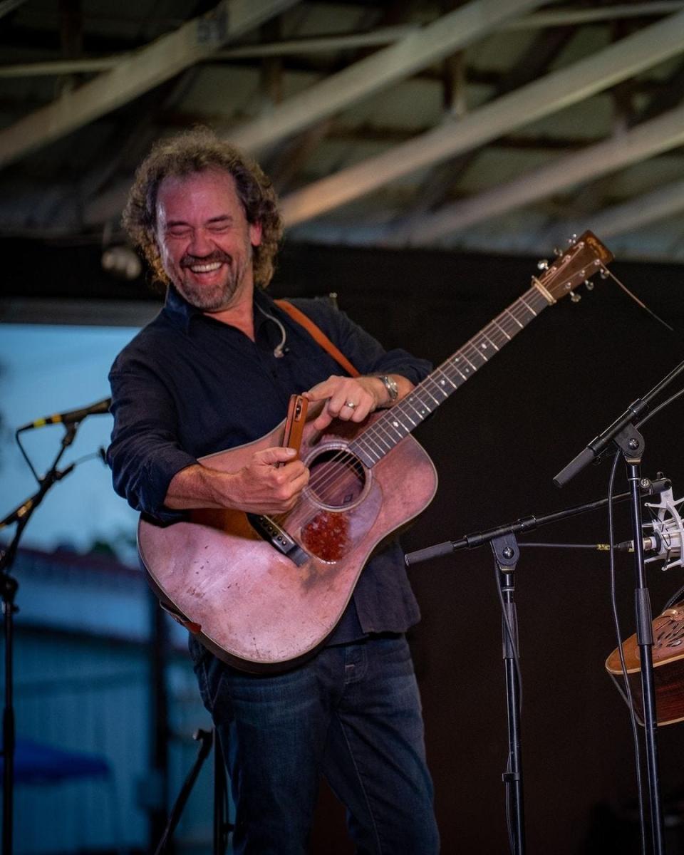 Dan Tyminski in Newport, TN at the Cocke County Bluegrass Festival