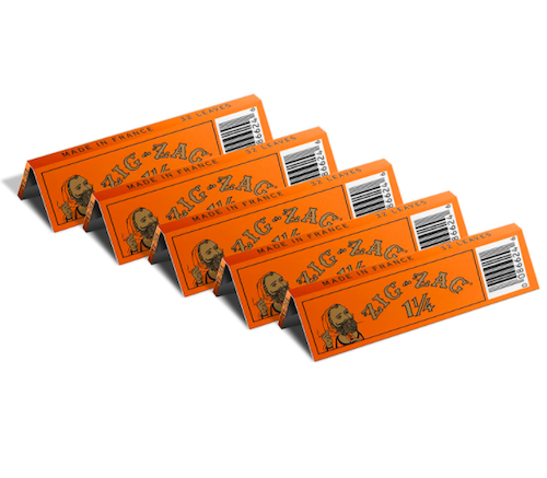 Zig Zag French Orange Rolling Papers