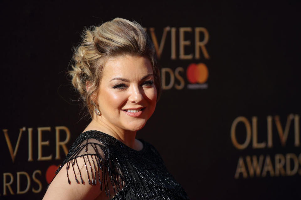 LONDON, ENGLAND - APRIL 09:  Sheridan Smith attends The Olivier Awards 2017 at Royal Albert Hall on April 9, 2017 in London, England.  (Photo by Mike Marsland/Mike Marsland/WireImage)