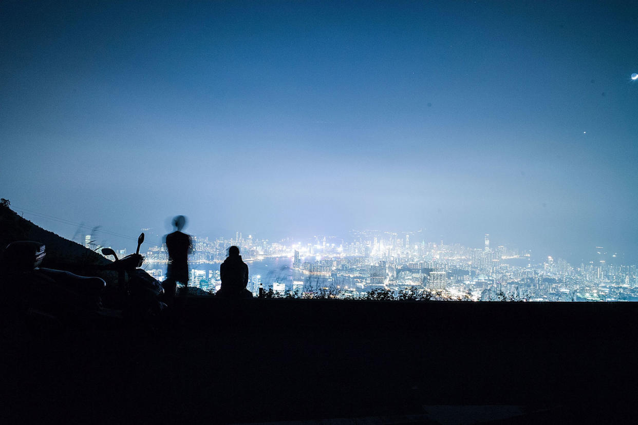 Hong Kong Light Pollution Lam Yik Fei/Getty Images