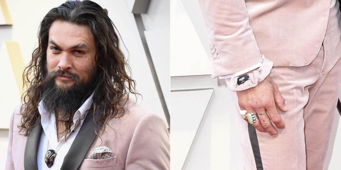 Jason Wore a Pink Fendi to the Oscars and We Stan