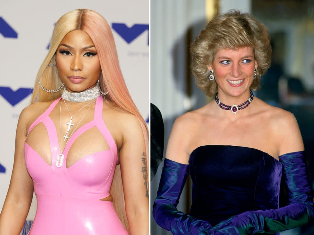 Auf ihrem Konzert in Birmingham hat Rapperin Nicki Minaj der verstorbenen Prinzessin Diana gedacht. (Bild: Tinseltown/Shutterstock / Getty/Tim Graham Photo Library via Getty Images)