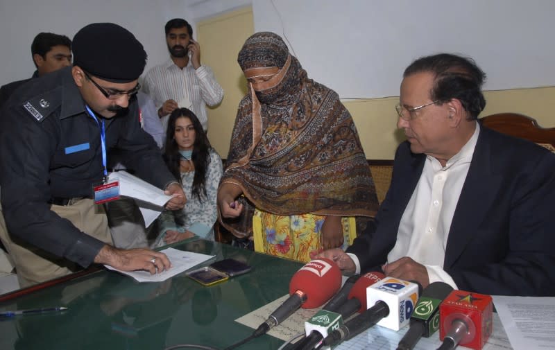 <em>Asia Bibi has been released after Pakistan’s top court acquitted her in a landmark ruling (Picture: Reuters)</em>