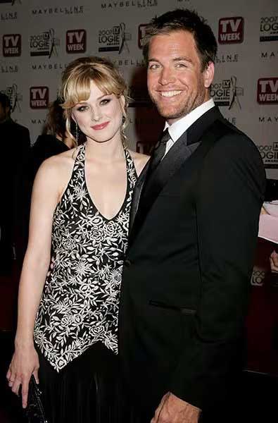 Michael Weatherly and Alexandra Breckenridge at TV event