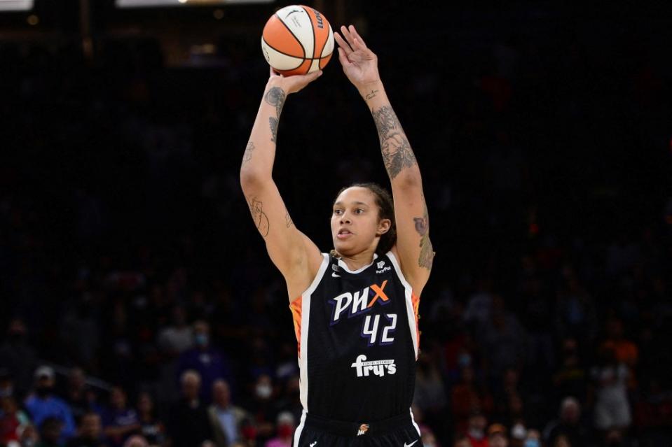 Griner was detained while returning to Moscow, where she earns over $1 million playing for the team UMMC Ekaterinburg. USA TODAY Sports