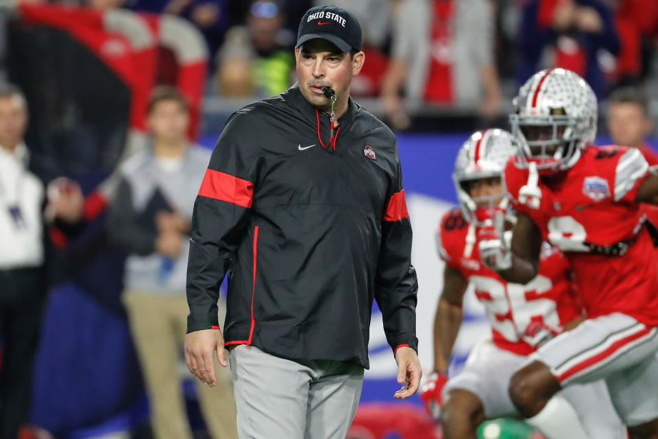 Ryan Day's team was 13-1 in his first season. (Photo by Kevin Abele/Icon Sportswire via Getty Images)