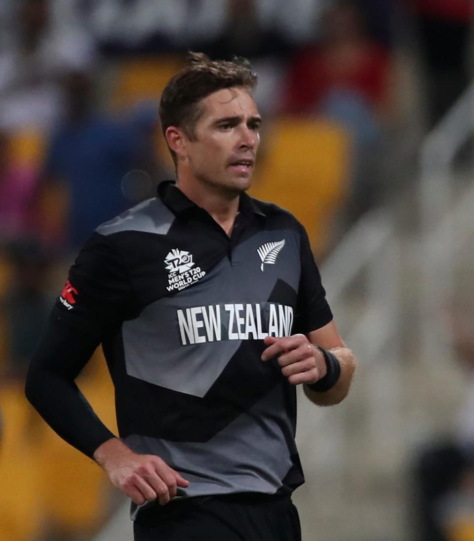 Tim Southee has been key to New Zealand’s success at the T20 World Cup (Aijaz Rahi/AP/PA) (AP)