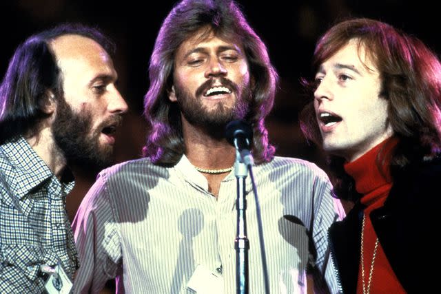 <p> Allan Tannenbaum/IMAGES/Getty</p> Bee Gees, 1970s