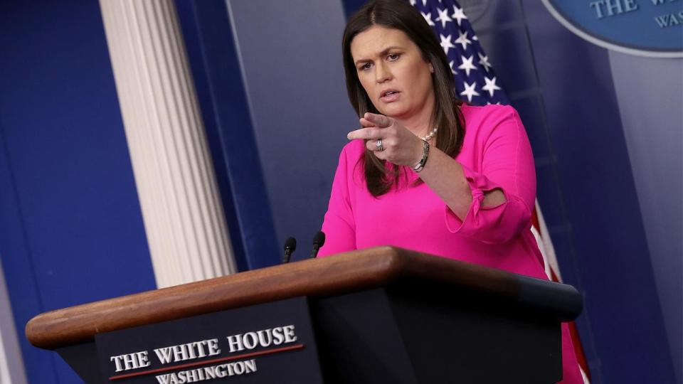 Sarah Sanders/AP