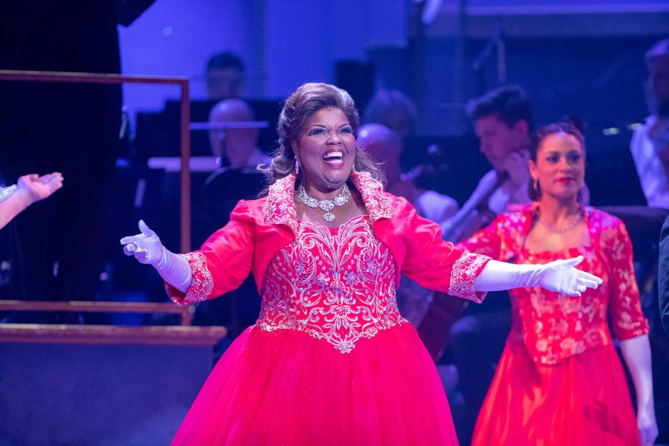 Soprano Angela Brown, shown during a 2018 Yuletide Celebration performance, will star in the classic opera "Tosca" at Carmel's Tarkington Theater Nov. 11-13.