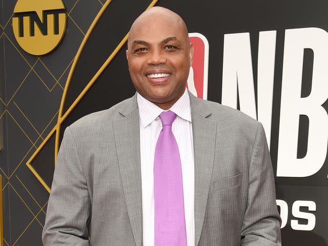 <p>Michael Kovac/Getty</p> Charles Barkley at the 2019 NBA Awards