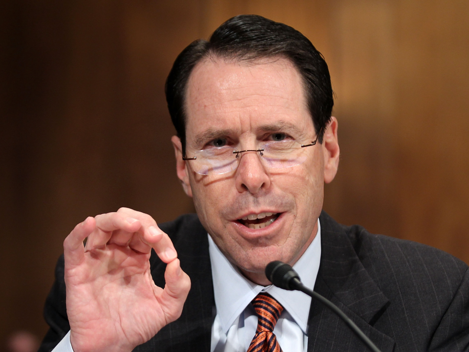 AT&T President and CEO Randall Stephenson