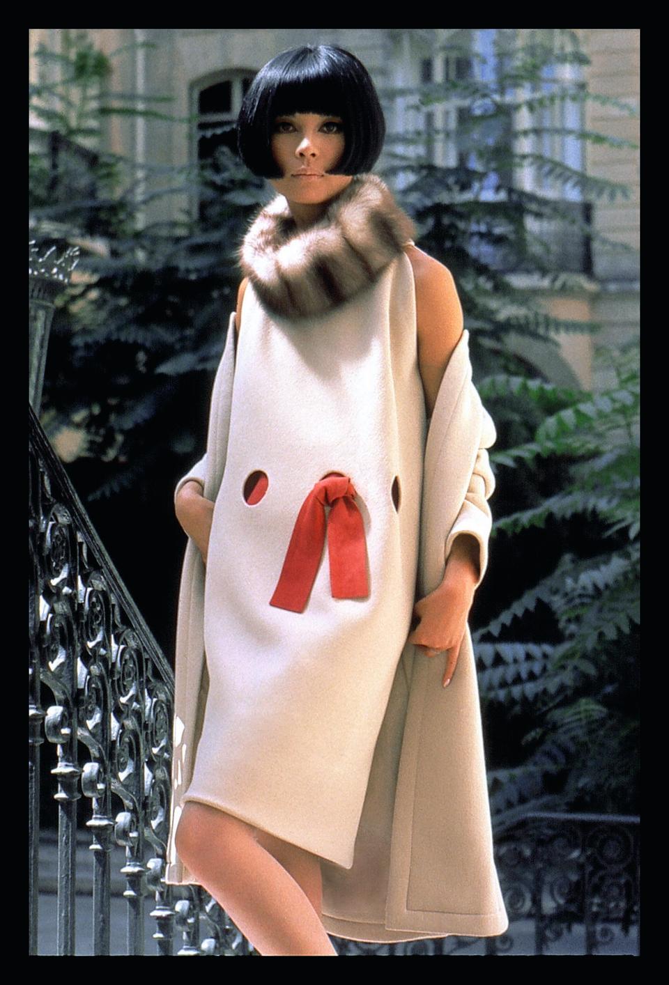 Hiroko Matsumoto in Pierre Cardin. - Credit: Yoshi Takata/Courtesy of Pierre Pelegry